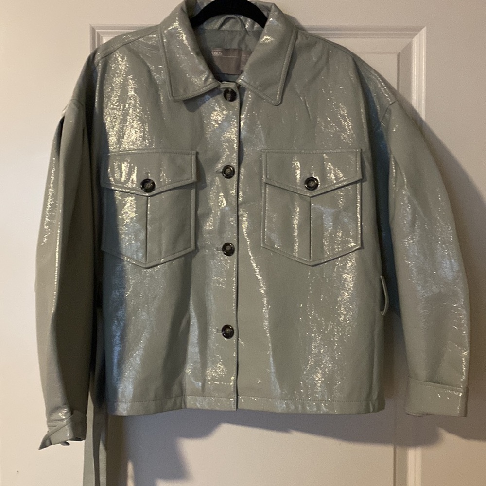 ASOS Balloon Sleeve Button Up Jacket